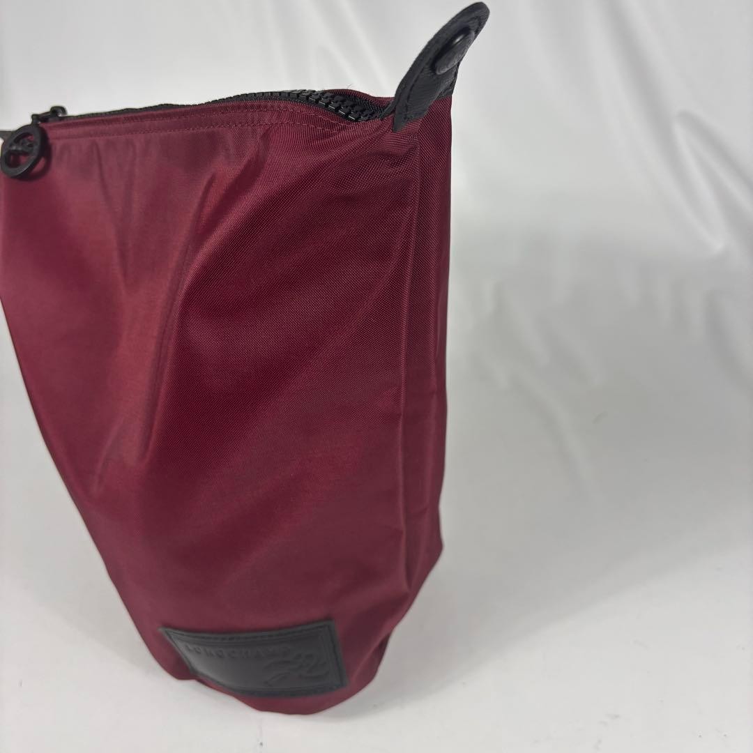 LONGCHAMP Le Pliage Scuba Bordeaux Polyamide(Nylon) Pouch Women’s