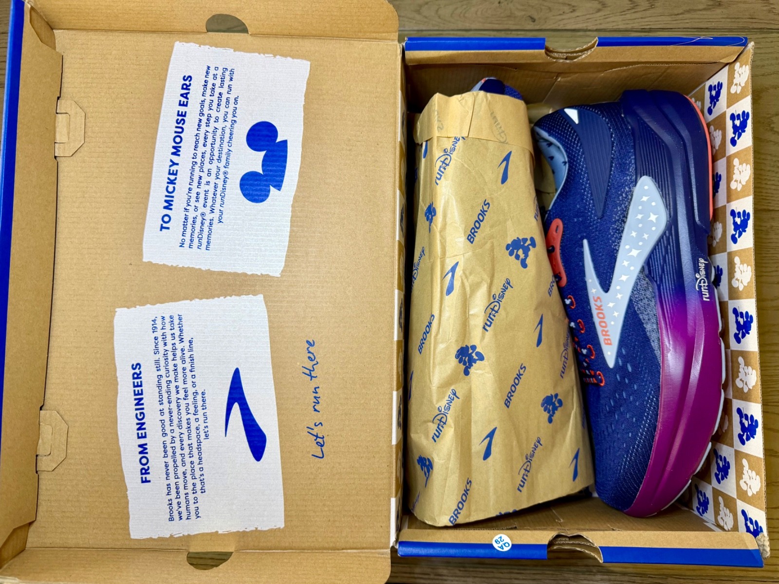 Size 15 – runDisney 2026 Brooks Ghost Max 3 ‘WDW Castle’ LIMITED EDITION