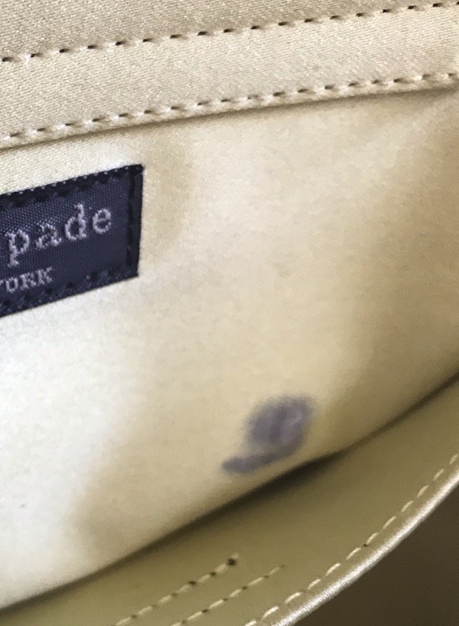 Authentic, Rare, Vintage Kate Spade Spring/Summer Dress Purse Pink/Light Green