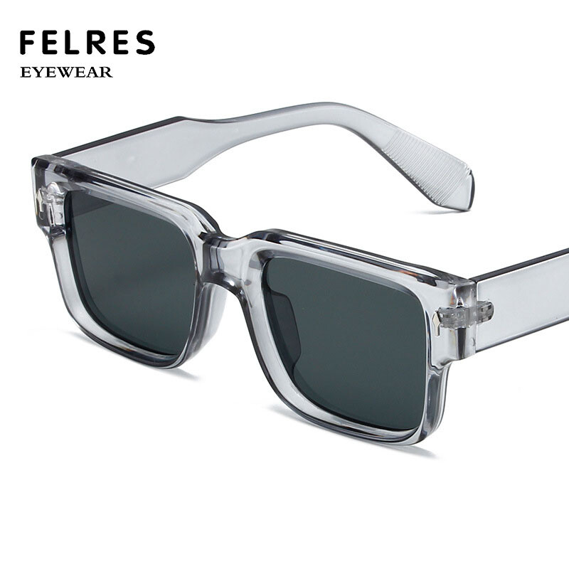Unisex Square Fashion Sunglasses Classic Outdoor Traveling Shade Glasses UV400