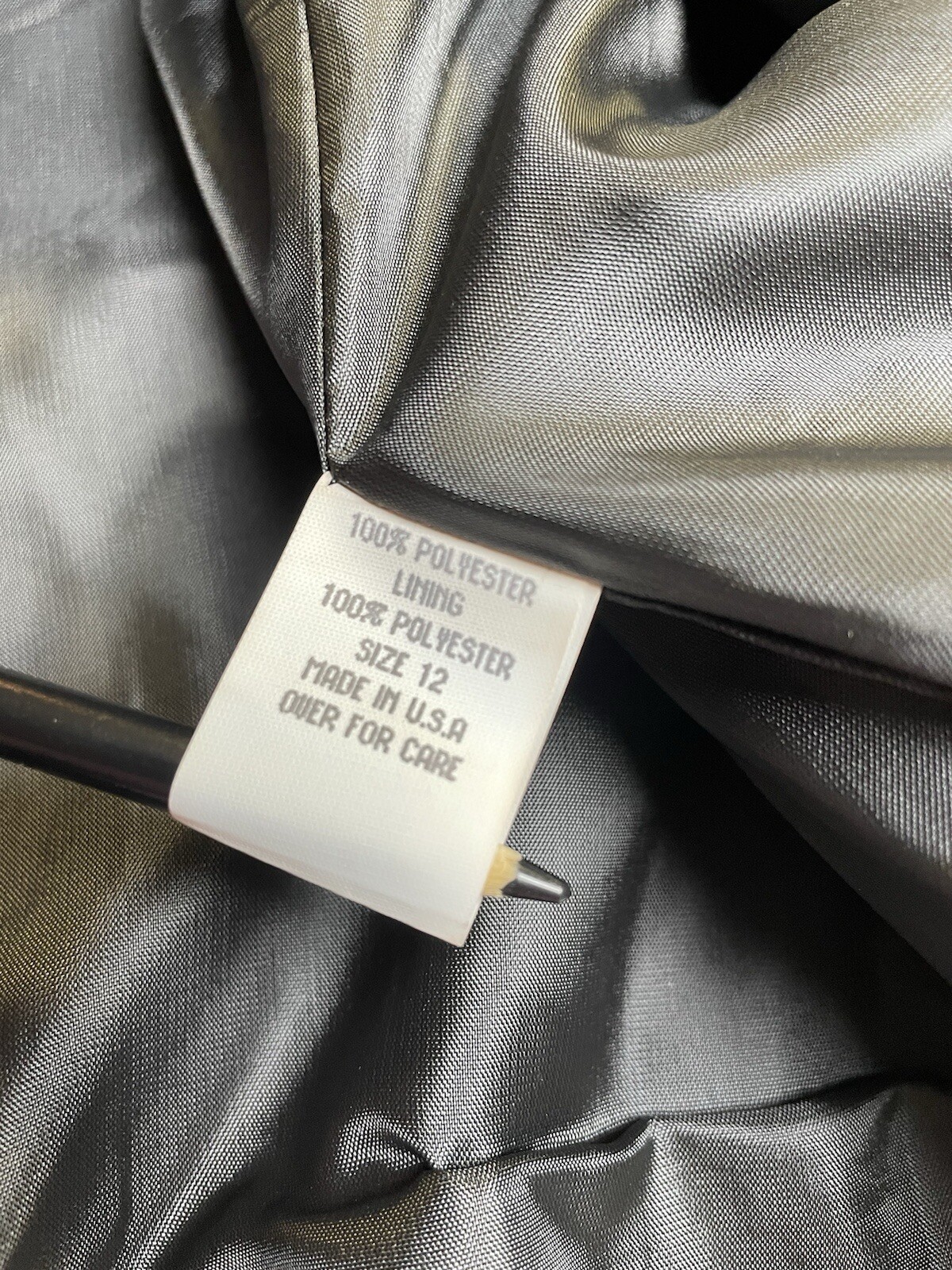 NEW Orvis Blazer Size 12 Black Wool True To Size Jacket Interior Pocket Lined