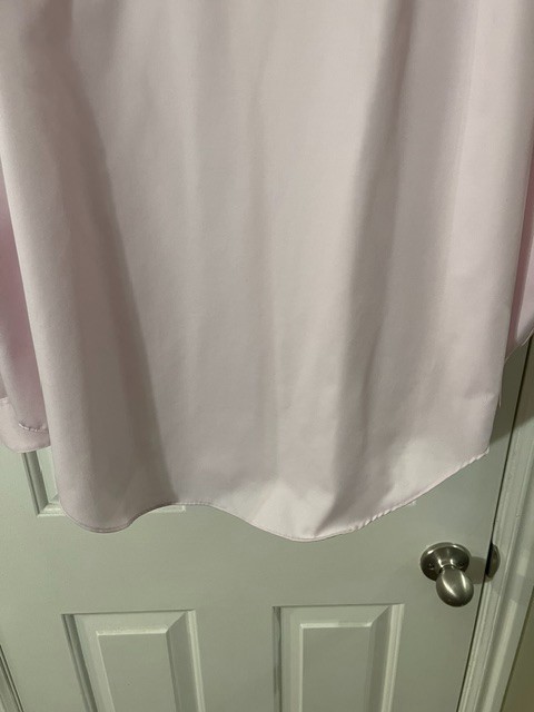Calvin Klein Infinite Non-Iron Slim Fit Dress Shirt Size 16 1/2-34/35 (Pink)
