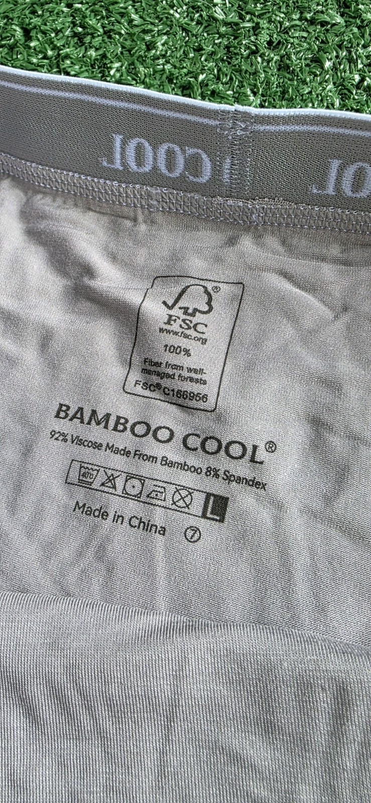 BAMBOO COOL Women’s Boxer Briefs Boyshorts 5 Pack Full Coverage Women’s Large