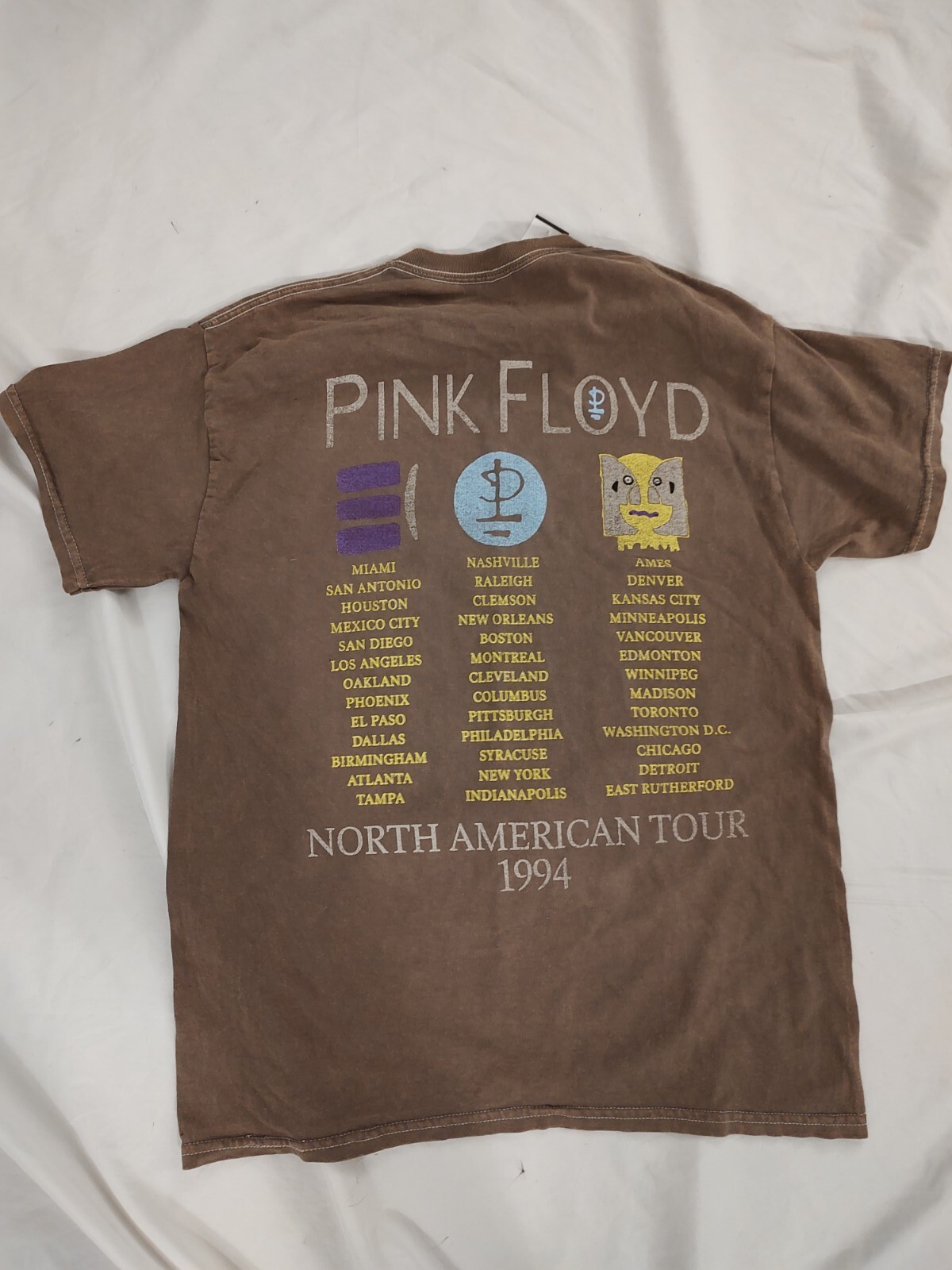 Pink Floyd The Division Bell 1994 North American Tour 2023 Reprint *RARE* Size M