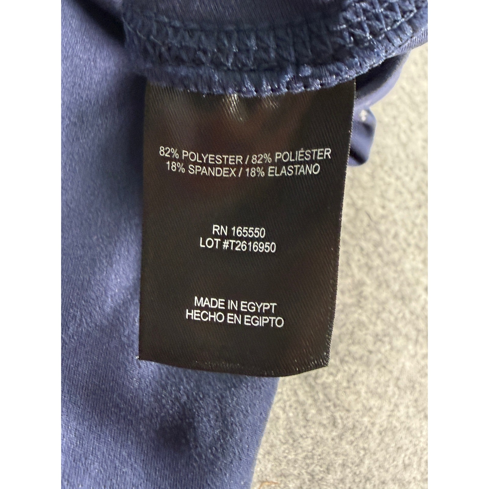 32 Degrees Cool Leggings Medium Blue High Rise Side Pocket TLBASHB02RT-664-M