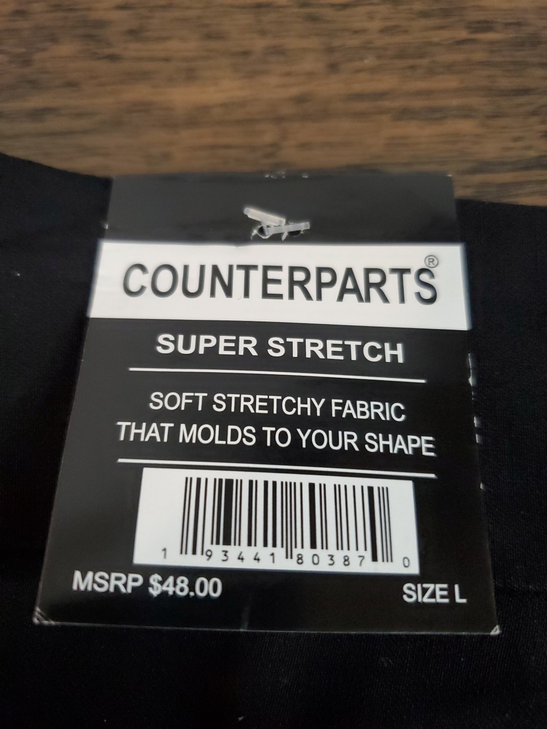 Counterparts Women’s Super Stretch Slim Leg Pants Size Large Pull-On – Black