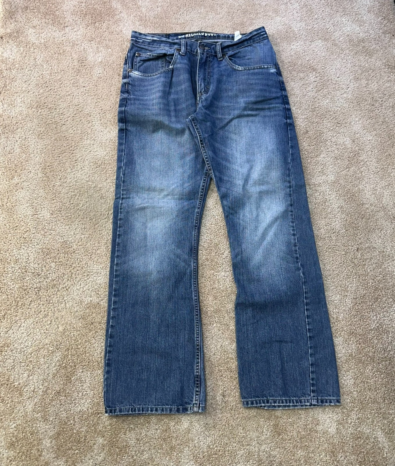 Lee Relaxed Bootcut Jeans Men’s 32×32 Blue Denim