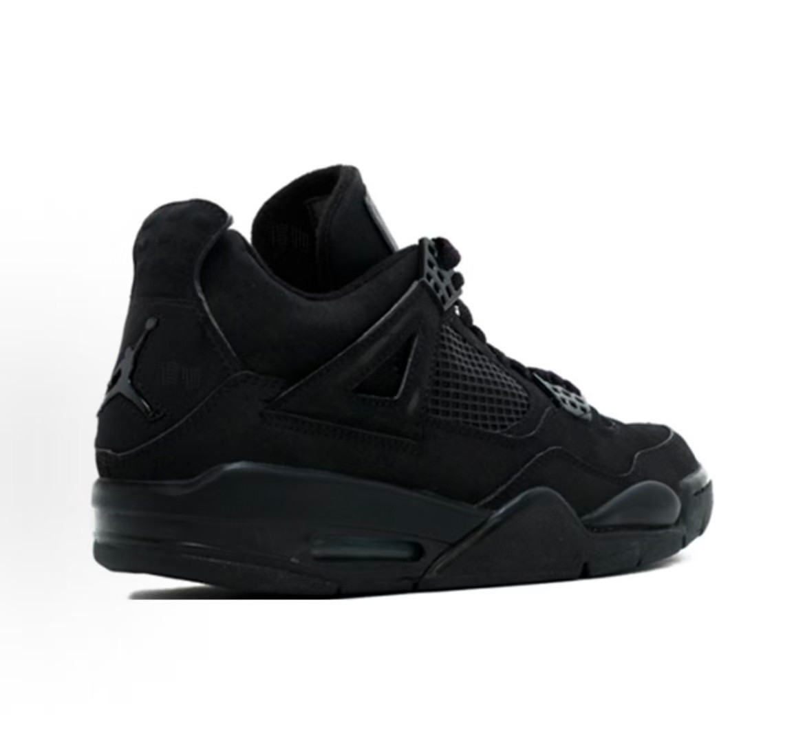 Air Jordan 4 “Black Cat” comfortable casual shoes non-slip free shipping