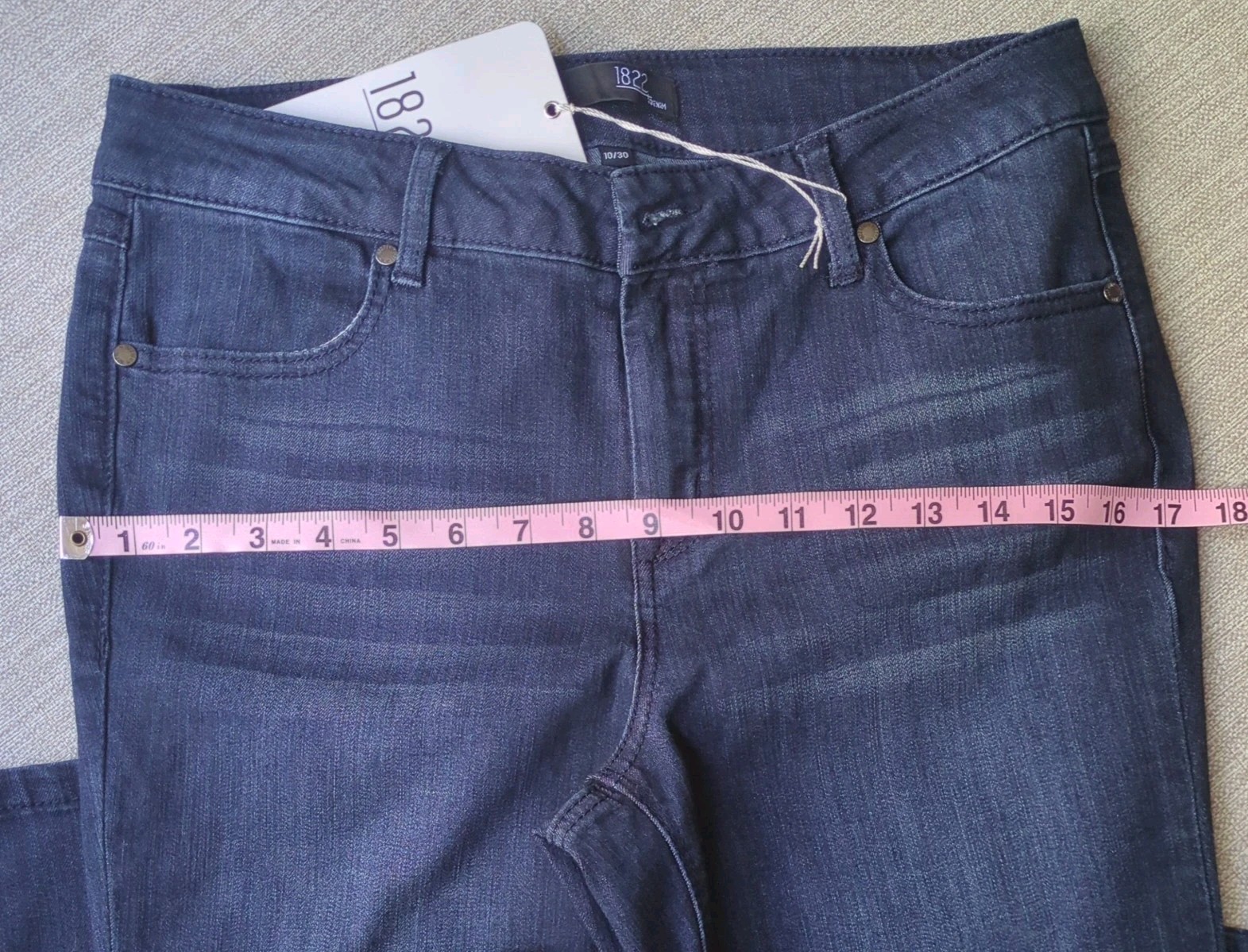 1822 Denim Butter Soft Vintage Flare Jeans Size 10/30 CJ8C1588A3 Stretch NEW