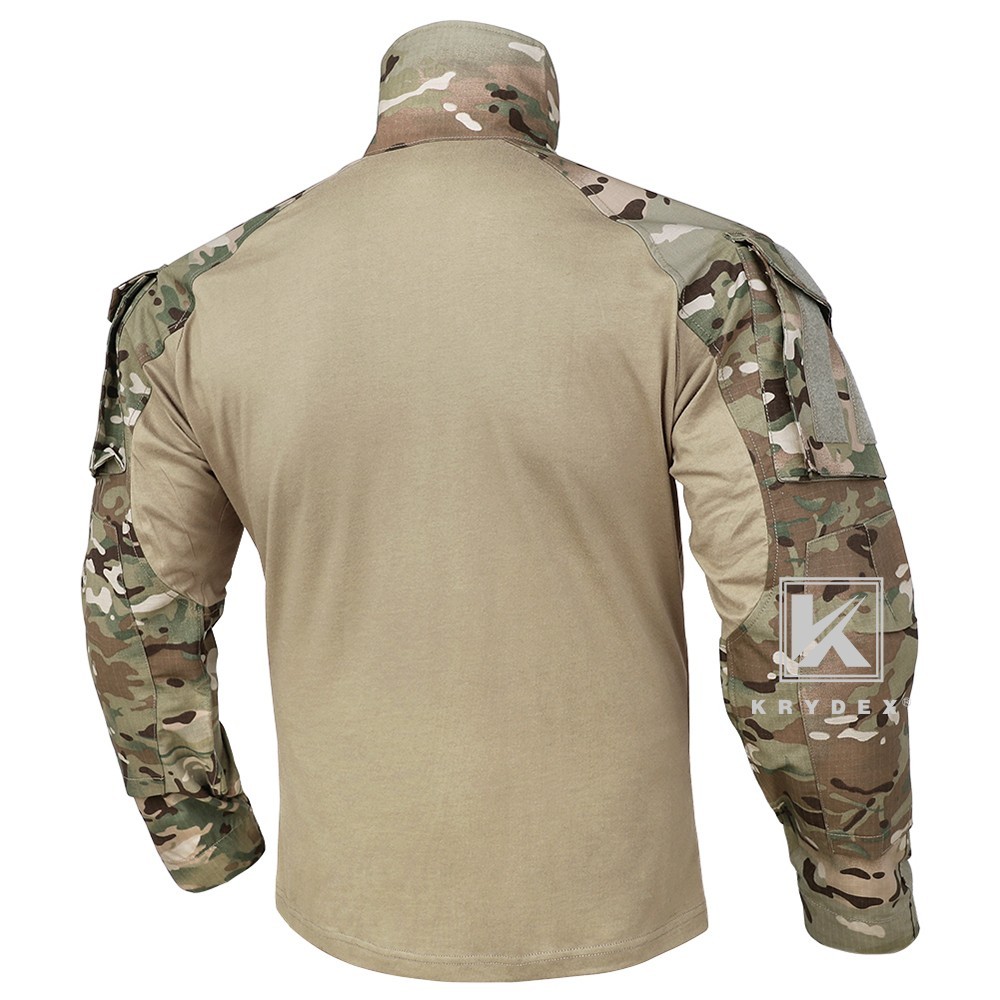 KRYDEX G3 Combat Uniform Tactical Clothes Shirt & Pant w/ Elbow Pads & Knee Pads
