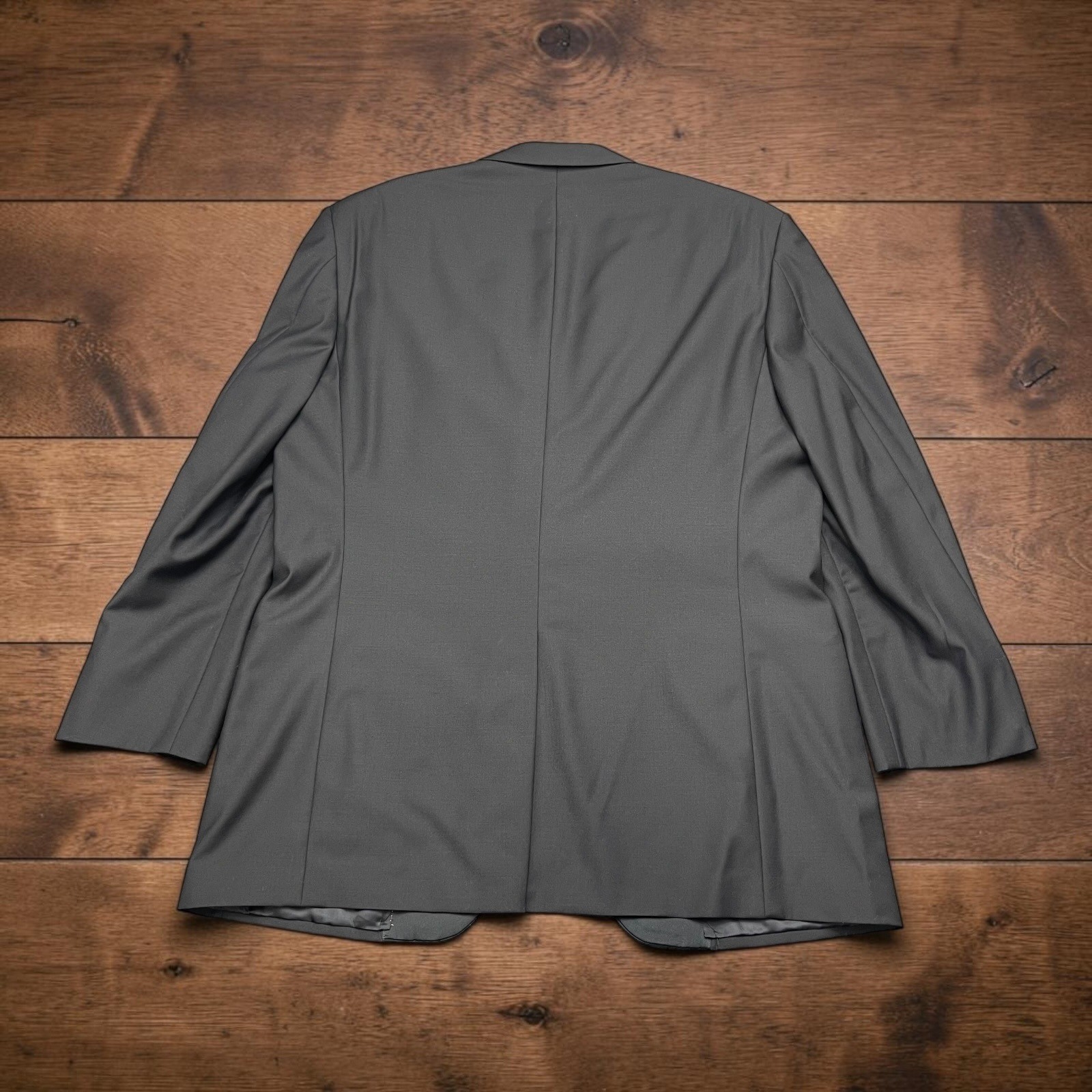 Brooks Brothers Mens 42R Black Wool Tuxedo Jacket Satin Peak Lapel Made in USA