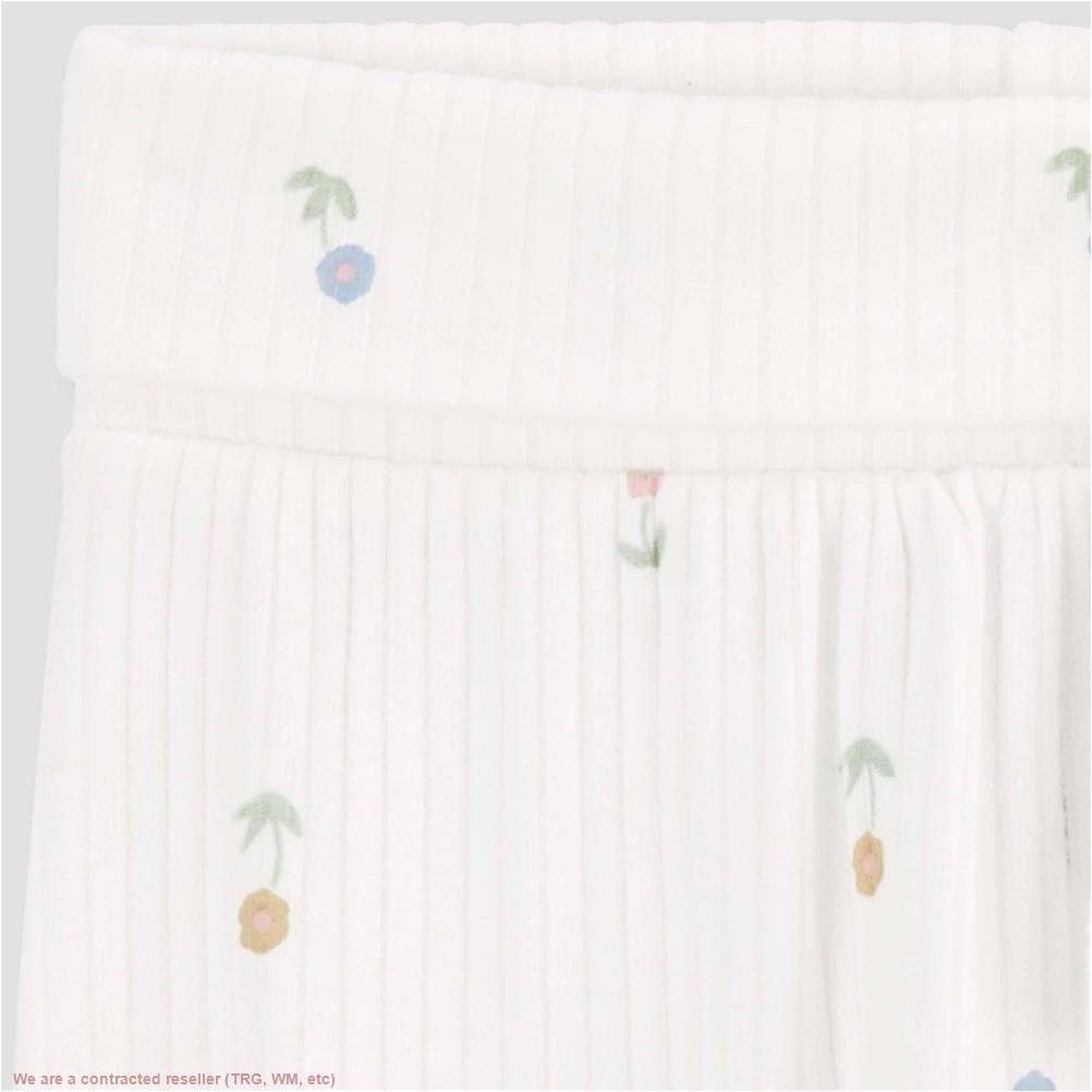 Carter’s Just One You Baby Girls’ 2pc Ivory Floral Cardigan Set – 3M