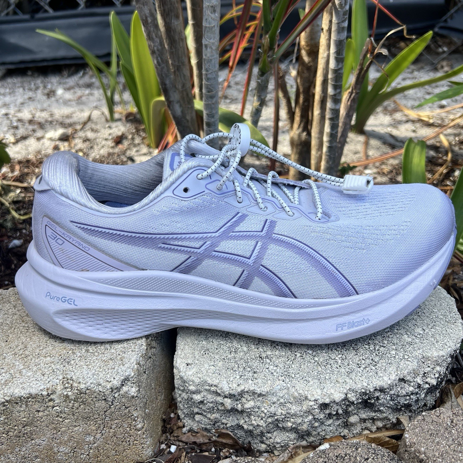Asics Gel Kayano 30 Running Womens 9.5 Lilac Athletic Sneakers 1012B357