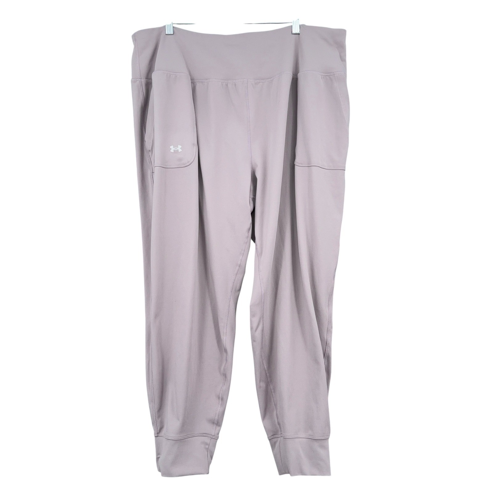 Under Armour Jogger Pants Women 3X Polyester Elastane Mauve