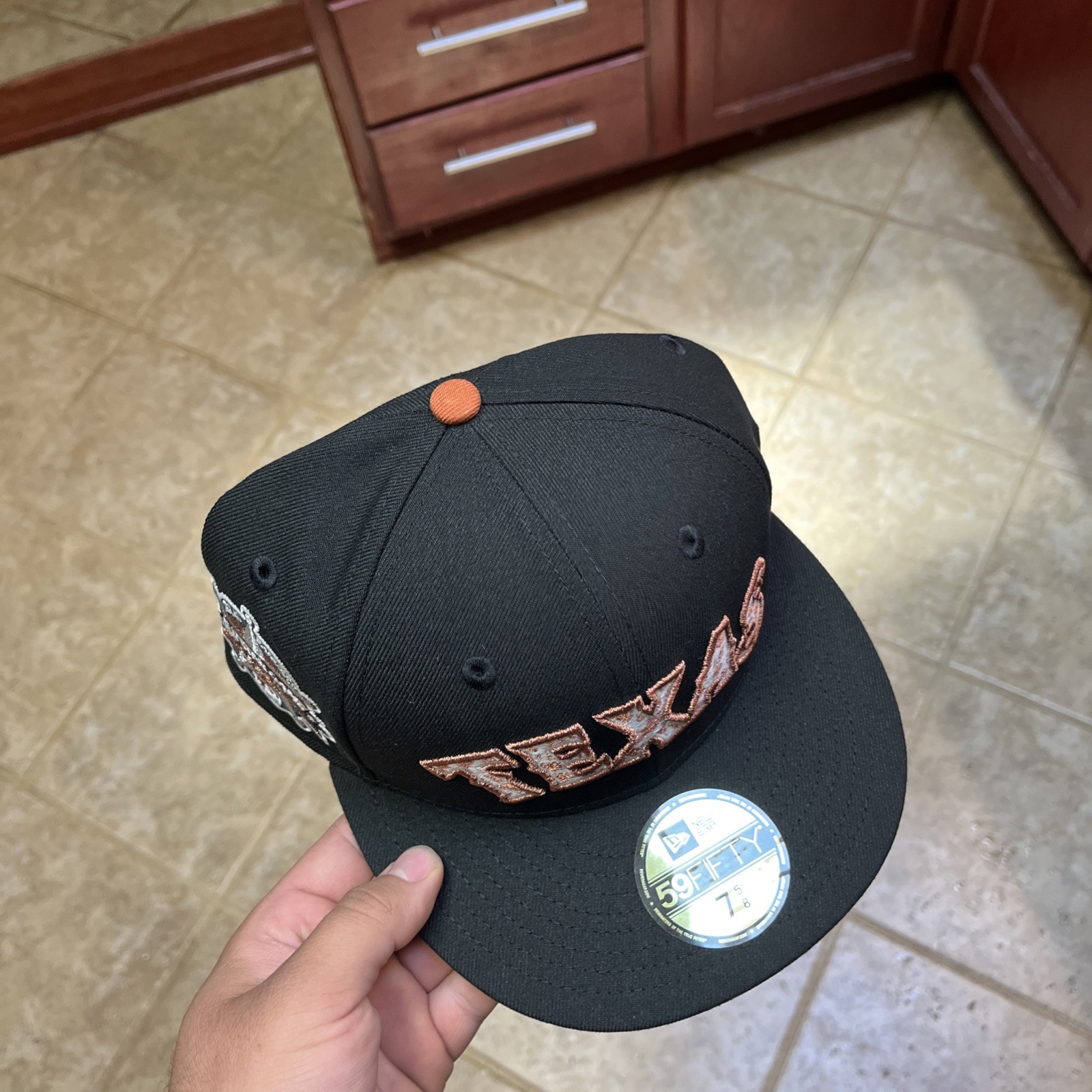 New Era x Prociety Texas Rangers CATTLE RANCH COW BEVO 59Fifty Size 7 5/8