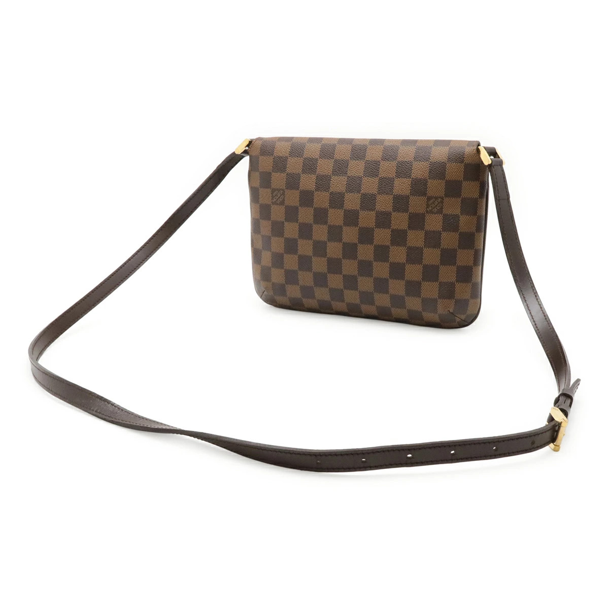 Louis Vuitton Damier N51301 Shoulder Bag Check Canvas Brown Unisex #BLB2168