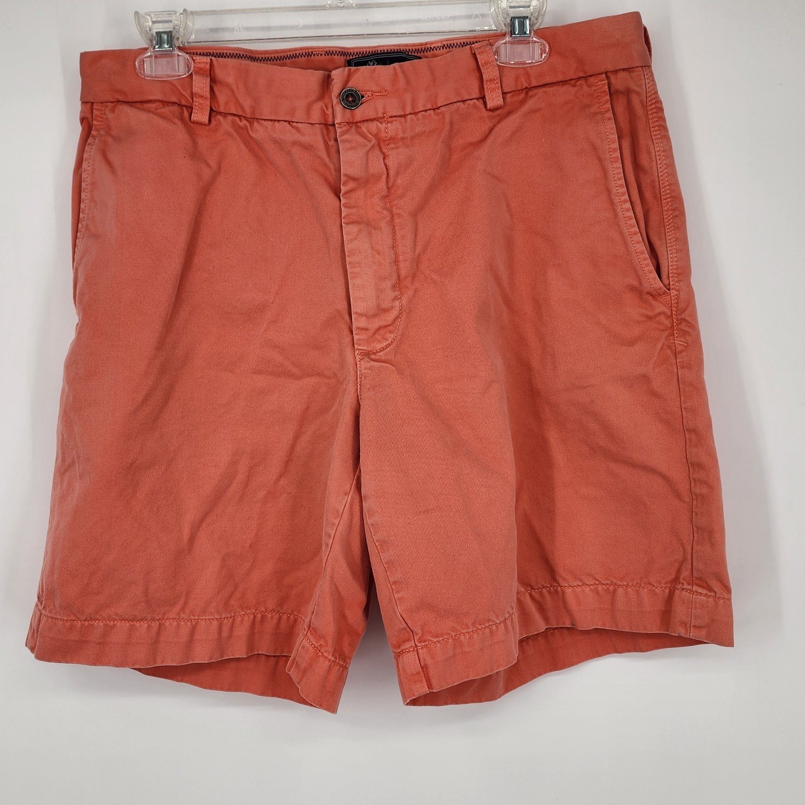 Southern Tide Vintage Chino Allen Fit Shorts Mens Size 36Orange Coral 8″ Inseam