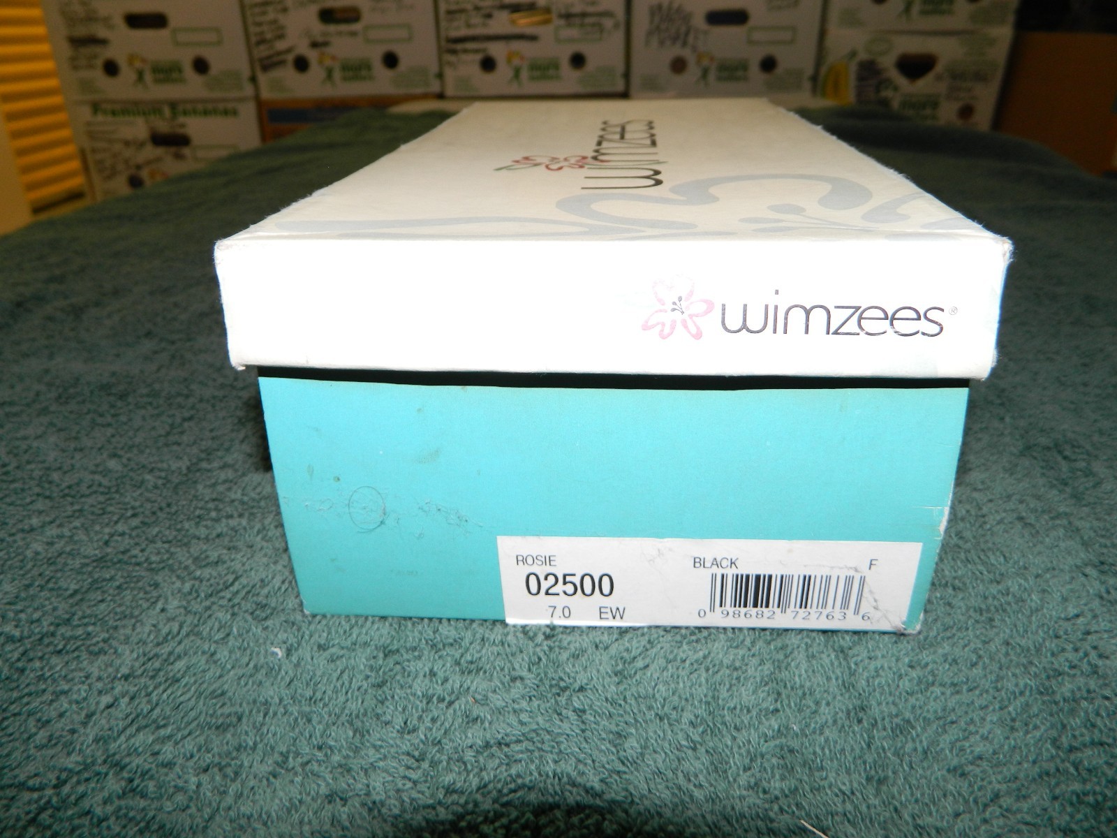 NIB WIMZEES Rosie Black Orthopedic Occupational Heels Size 7 EW