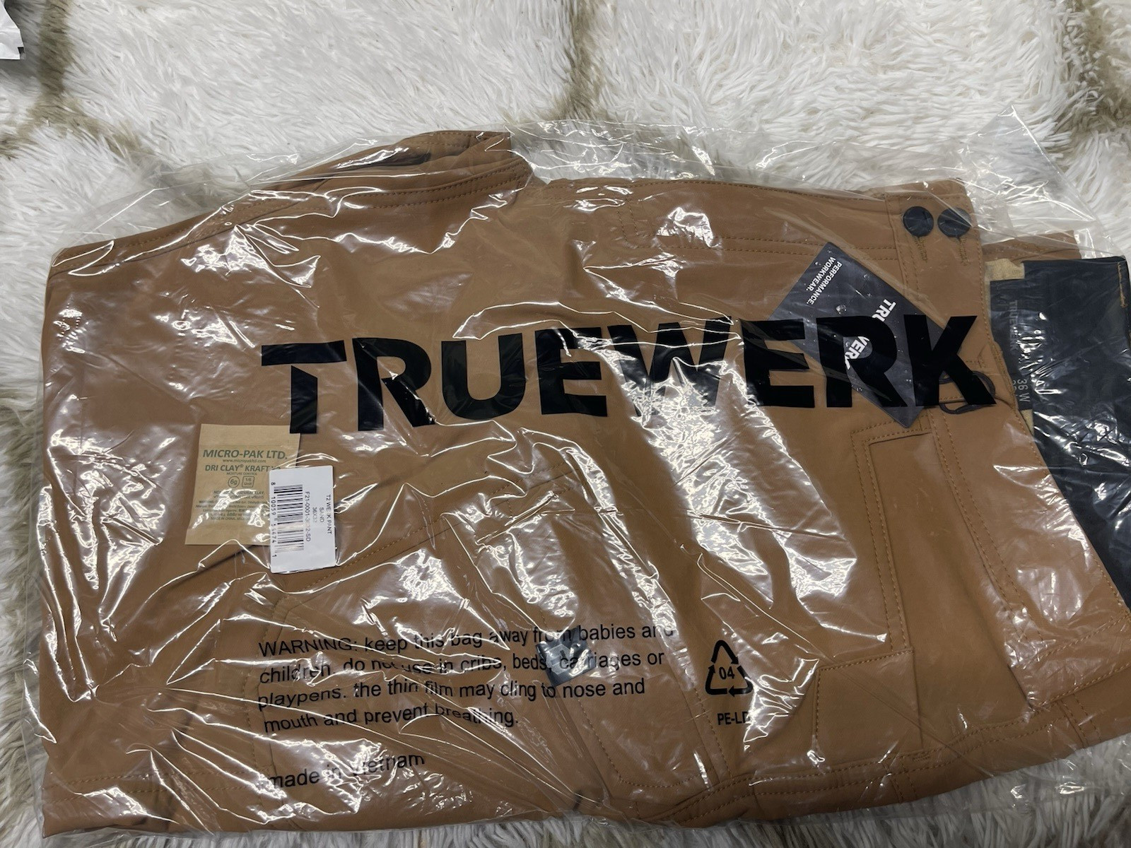 *Brand New* Truewerk T2 Werkpant Cargo Workwear Pants Men’s Size 36×32 – Sand