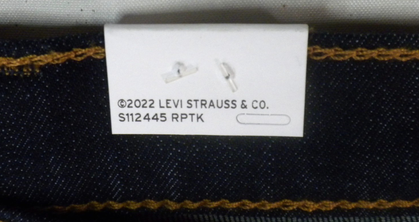 Levi’s 514 Straight Men’s Blue Stretch Jeans Size 38 x 32