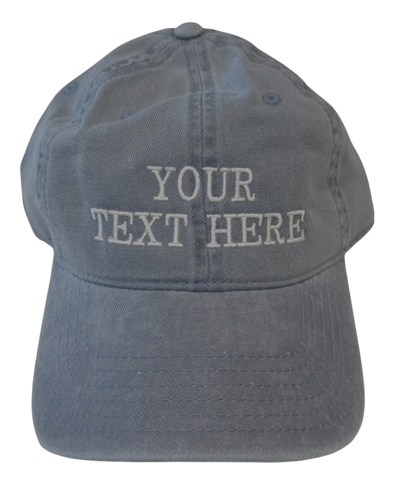 Custom Embroidered Baseball Cap Personalized Text Dad Hat with Your Own Message