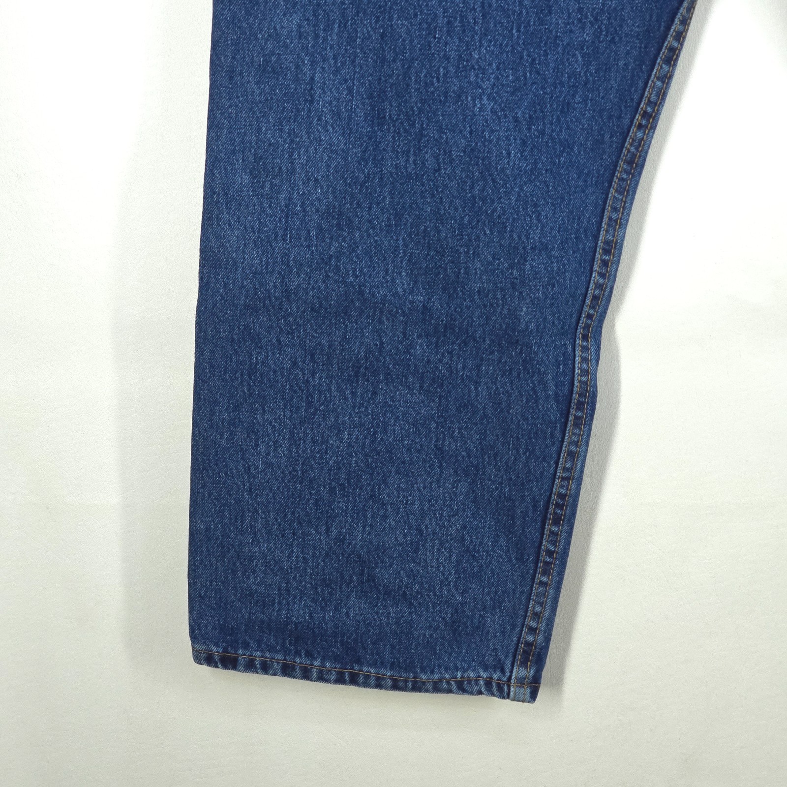 Levi’s 505 Denim Jeans Mens 42×29 (44×29) Dark Wash Regular Fit Straight Leg