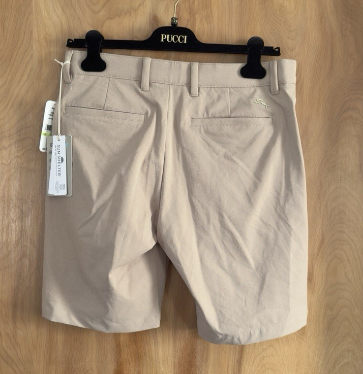 Tommy Bahama IslandZone® Barbados Pro 9-Inch Shorts Chinchilla Size 30 NWT