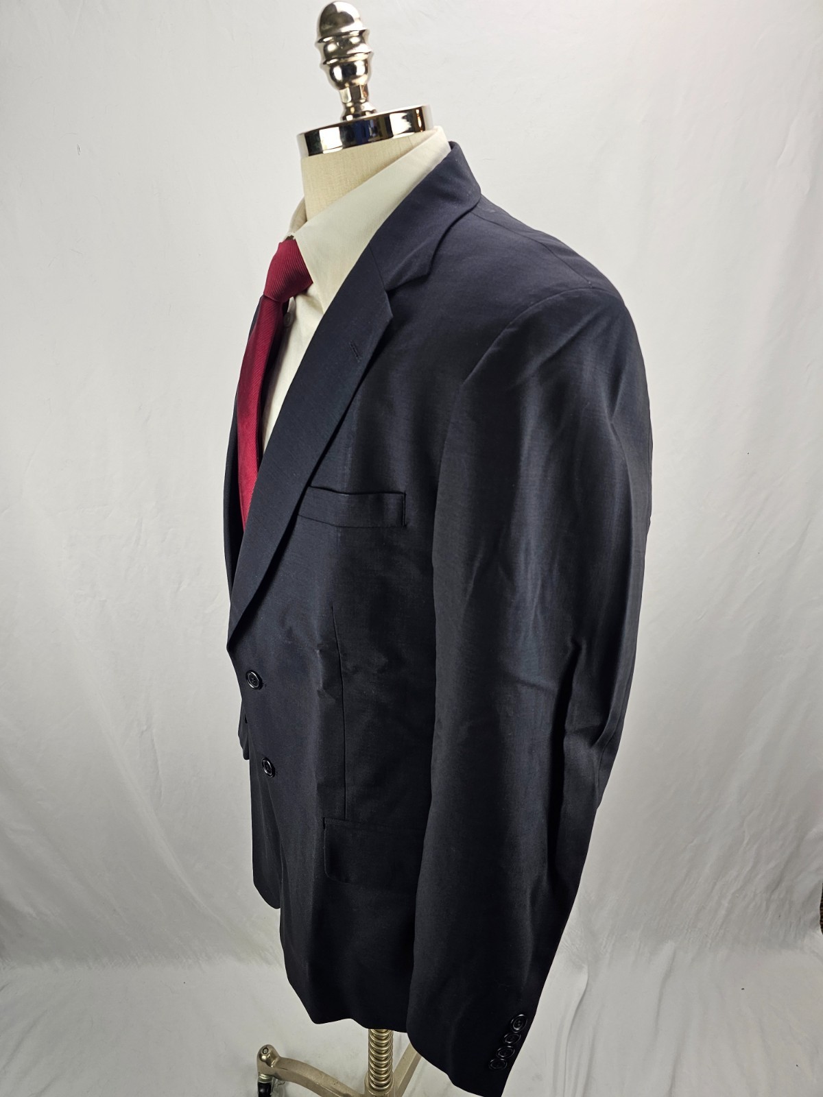 Corporate Image by Tom James Men’s Blue Wool Blazer Jacket 40R
