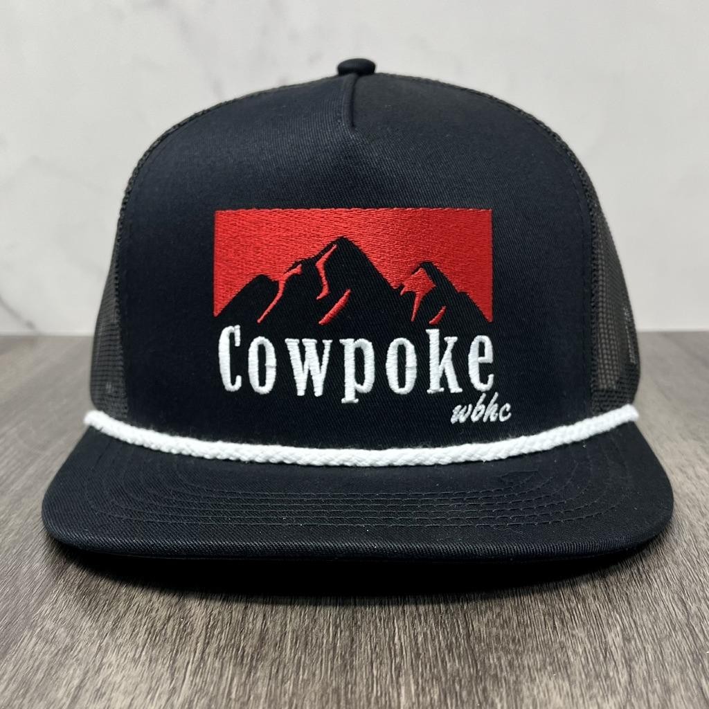 Whiskey Bent Hat Co Cowboy Killer Cowpoke Trucker Mesh Back Adjustable Snapback
