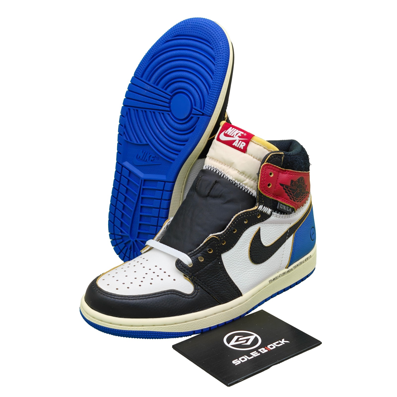 Fragment Design x Union LA Varsity x Air Jordan 1 High OG SP IO7847-002
