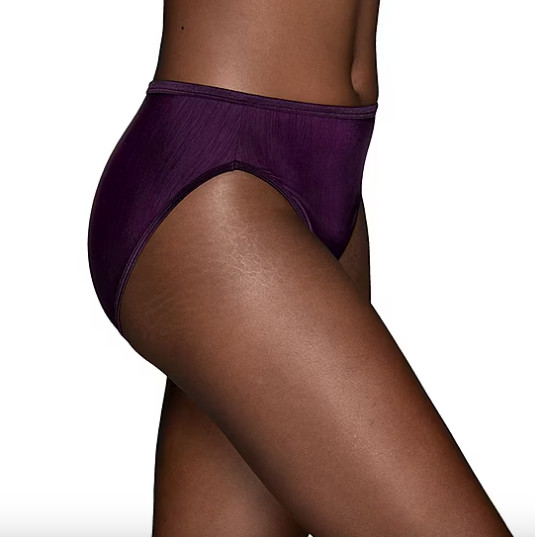Vanity Fair® Illumination® High Cut Panty – 13108, Sz 7/L Sangria 925416
