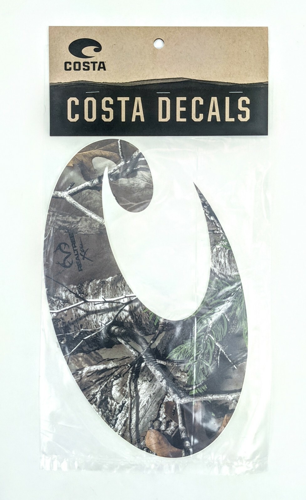 New Genuine Costa Del Mar Decal Sticker Realtree Xtra Camo EXTRA LARGE 11 INCHES