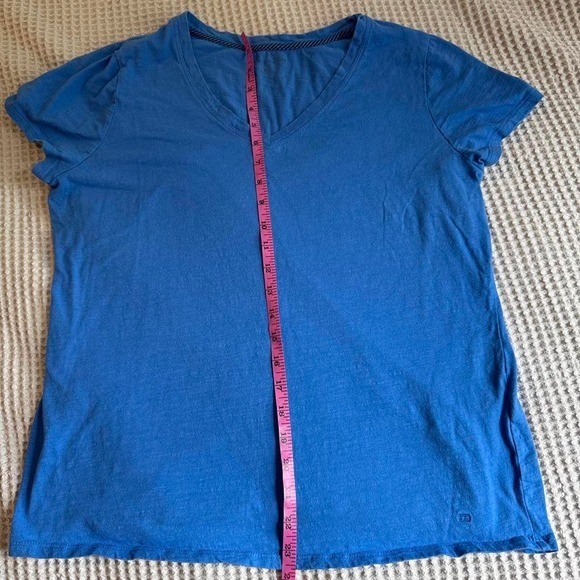 Tommy Hilfiger Cobalt Blue V-Neck Tee