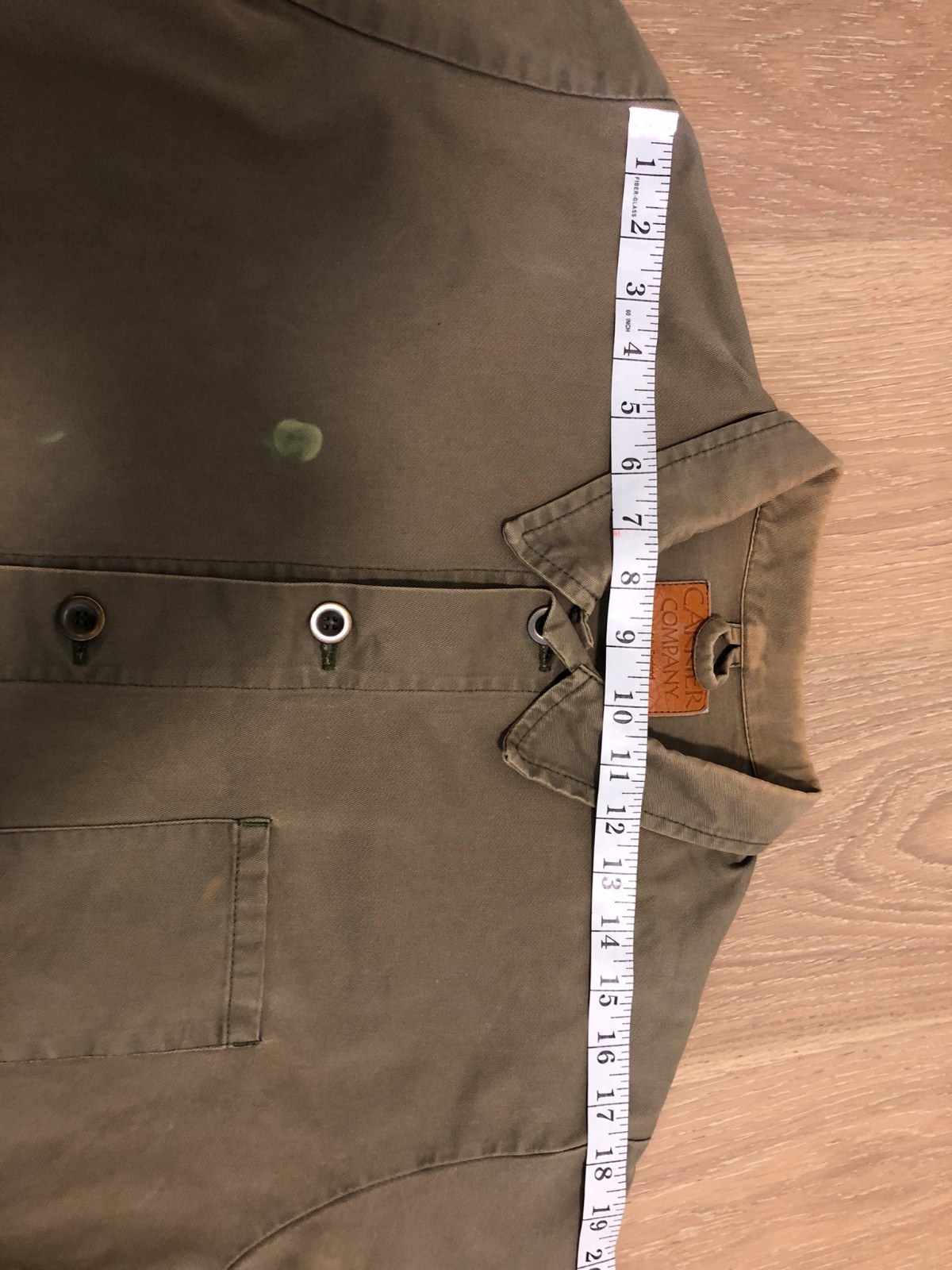 Carrier Company Norfolk Work Jacket Olive Size M