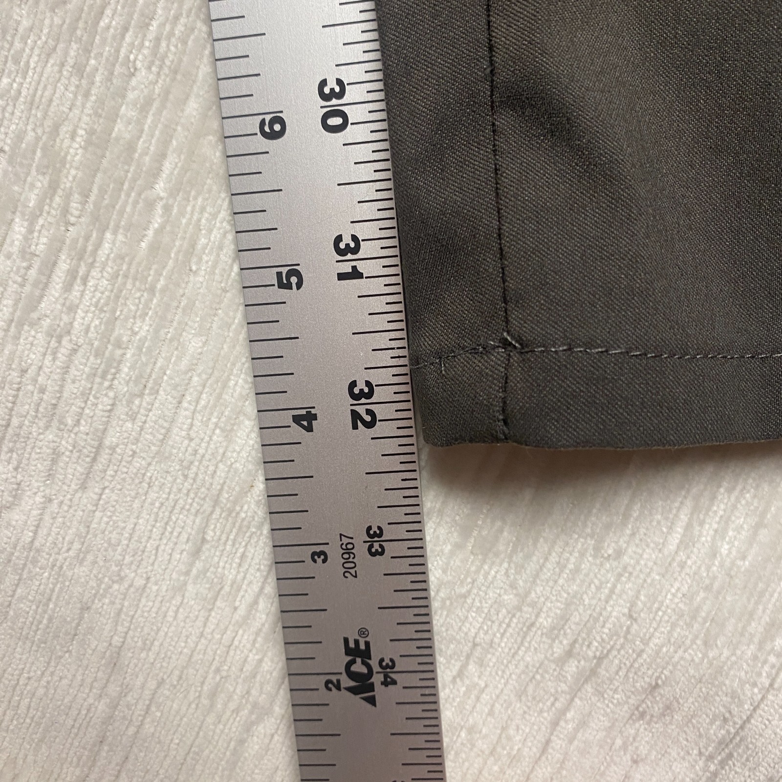 Wrangler All Terrain Cargo Pants Mens 30×32 Gray 2 Way Stretch Straight UPF 50
