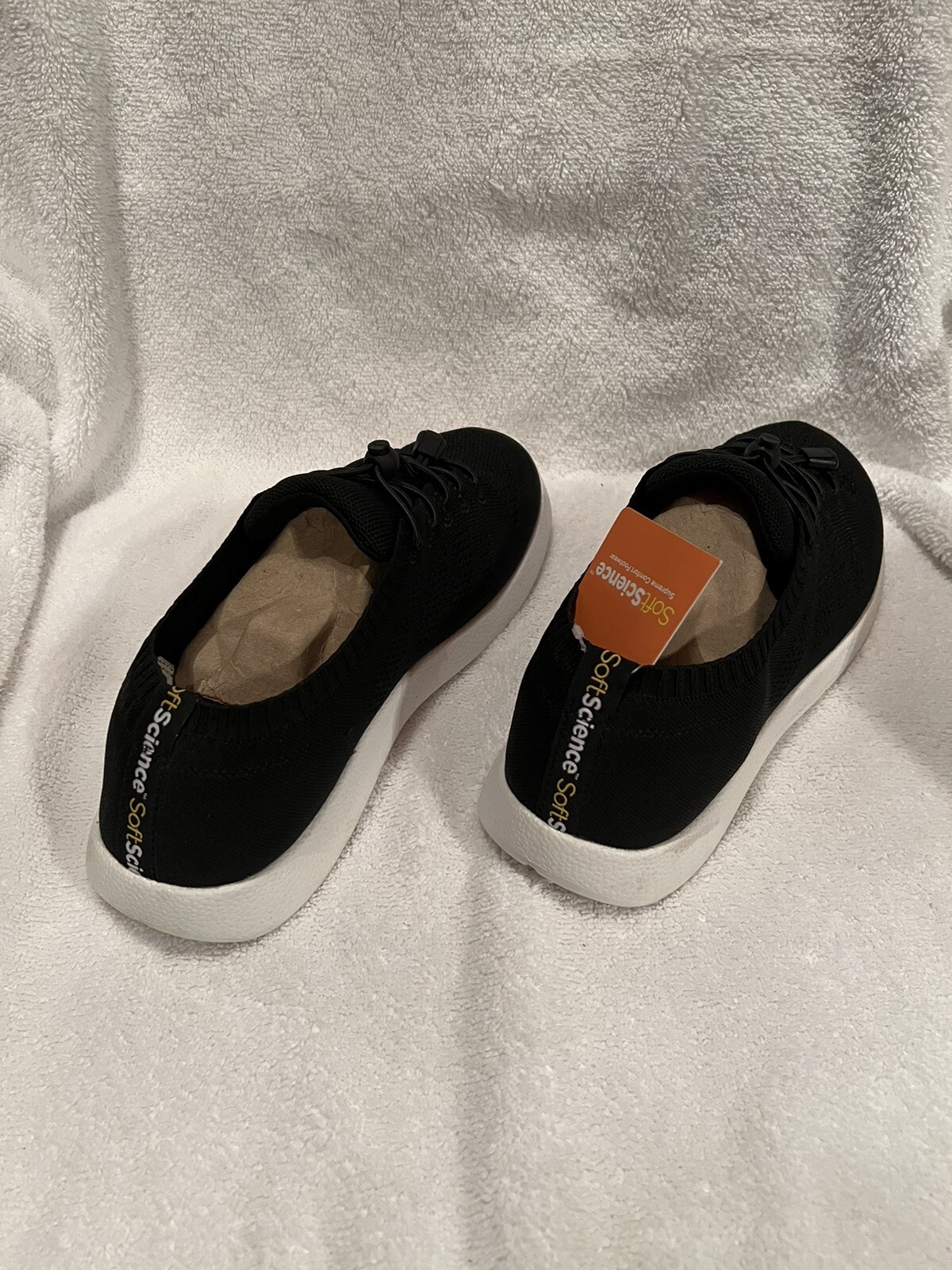 Shoes Soft Science Knit Black Speed-lace M11 W13 NEW