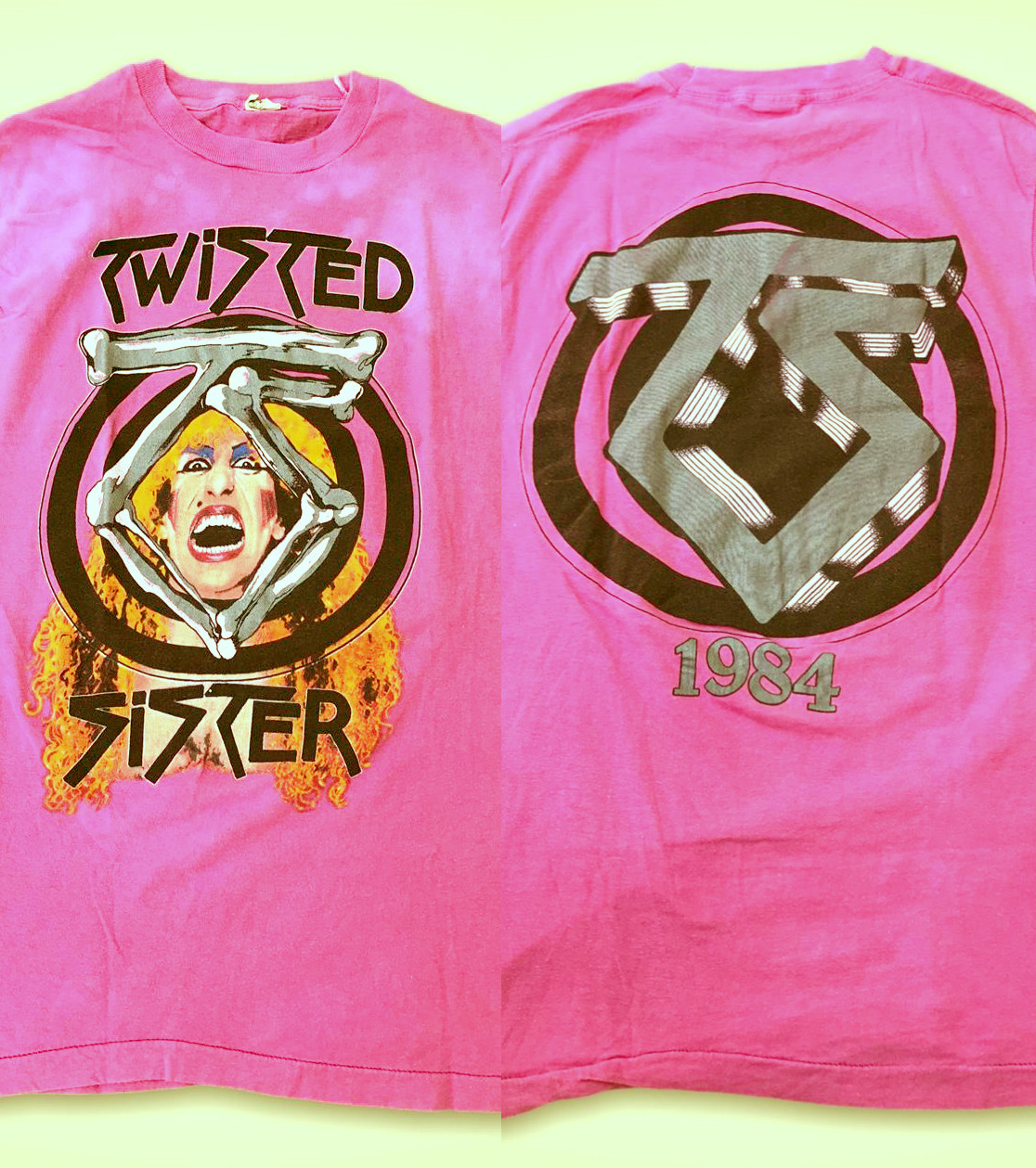 80s Twisted Sister Band 1984 Stay Hungry Tour T-shirt Size S to 5XL UR650
