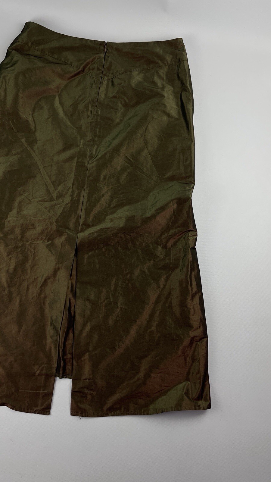 Apanage Avant Garde Olive Maxi Skirt Size 16
