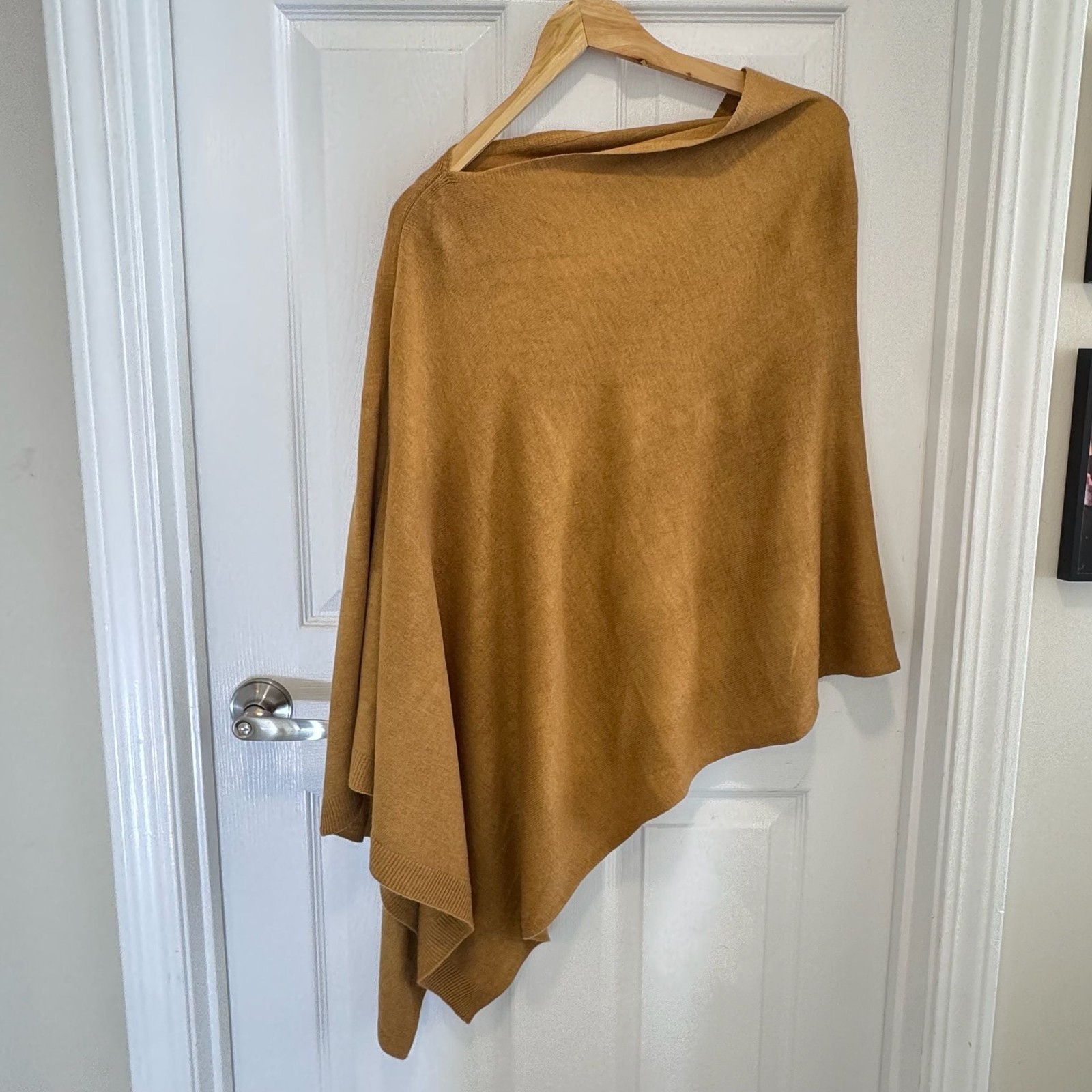 Coco + Carmen Lightweight Multi-Way Poncho Mustard Yellow NWT