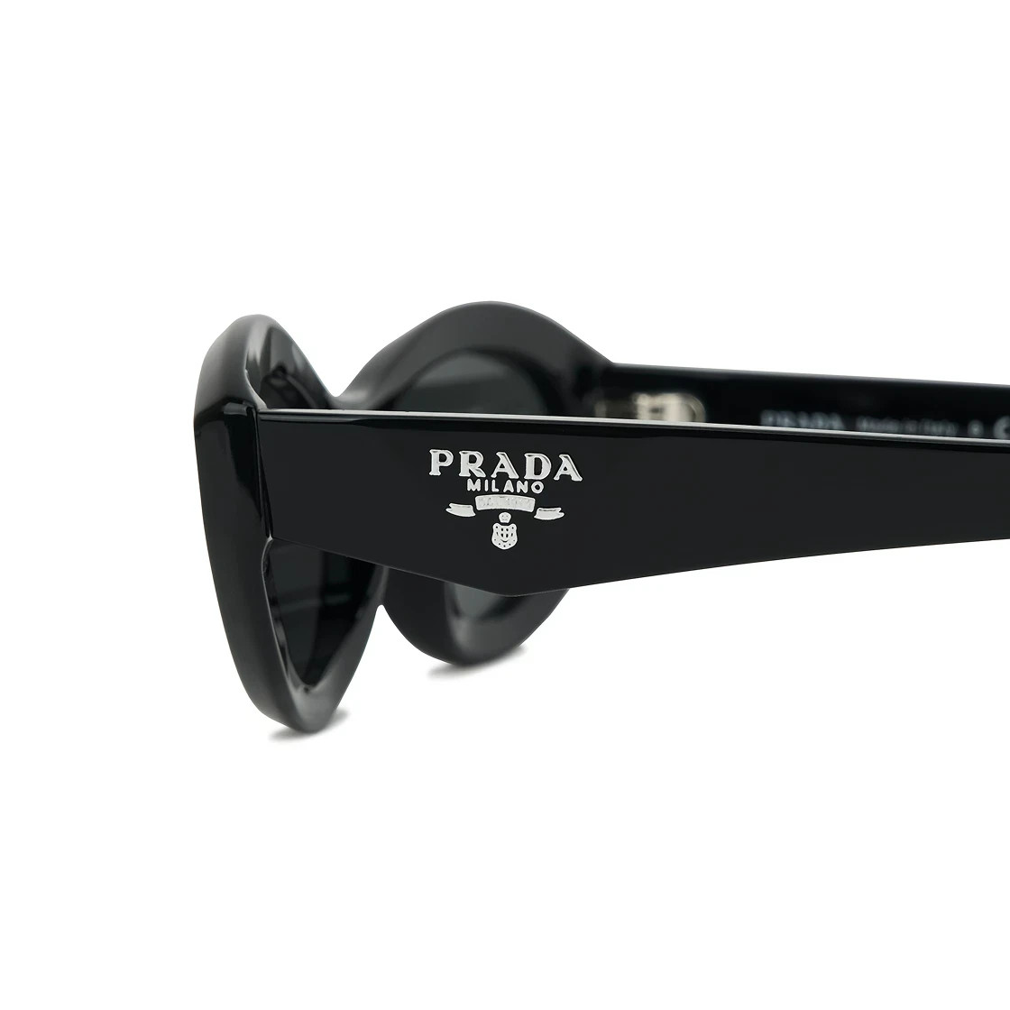 Prada Symbole Sunglasses Slate Gray Lenses Standard Fit / Fedex