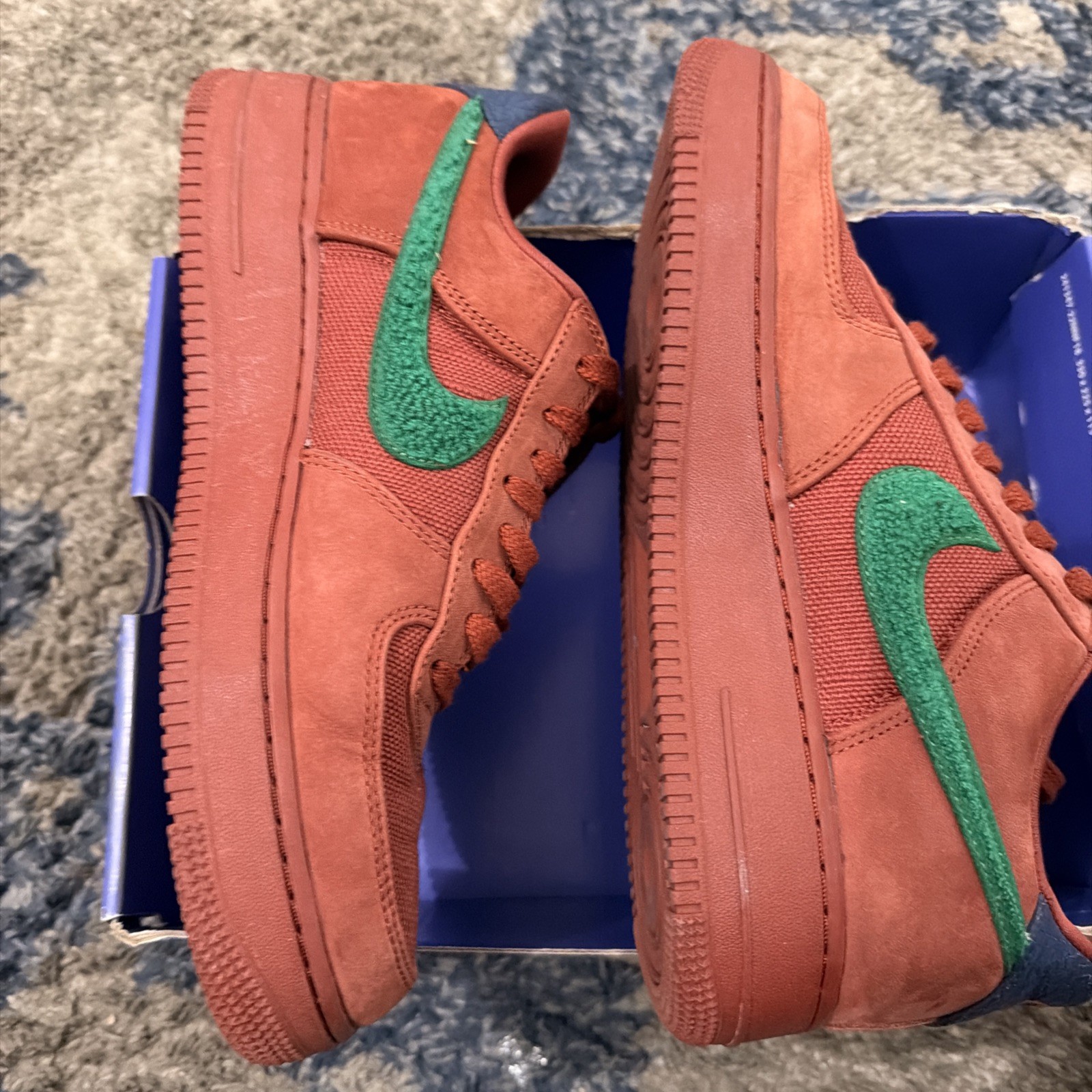 Nike Air Force 1 Low La Familia Redstone DV5153-600 Size 9 Men’s 10.5 Women’s