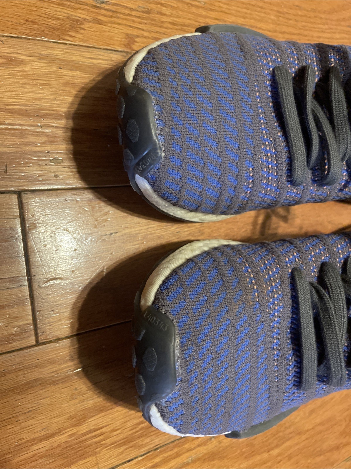 Adidas NMD R1 STLT High Resolution Blue PK Primeknit BOOST Men’s US 9.5 CQ2388