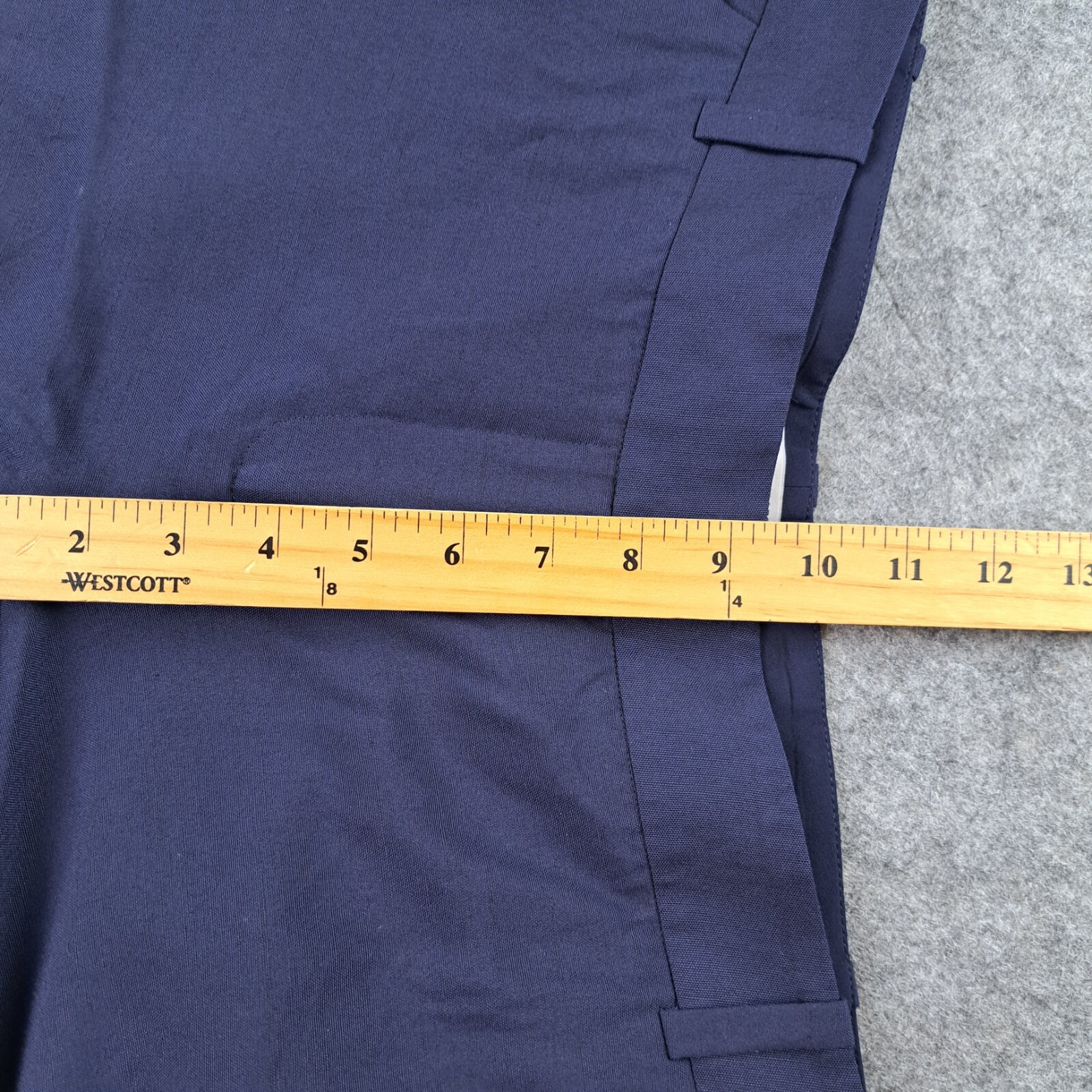Diane Von Furstenburg Pants Womens Size 6 Blue Linen Crop Ankle Trouser Career