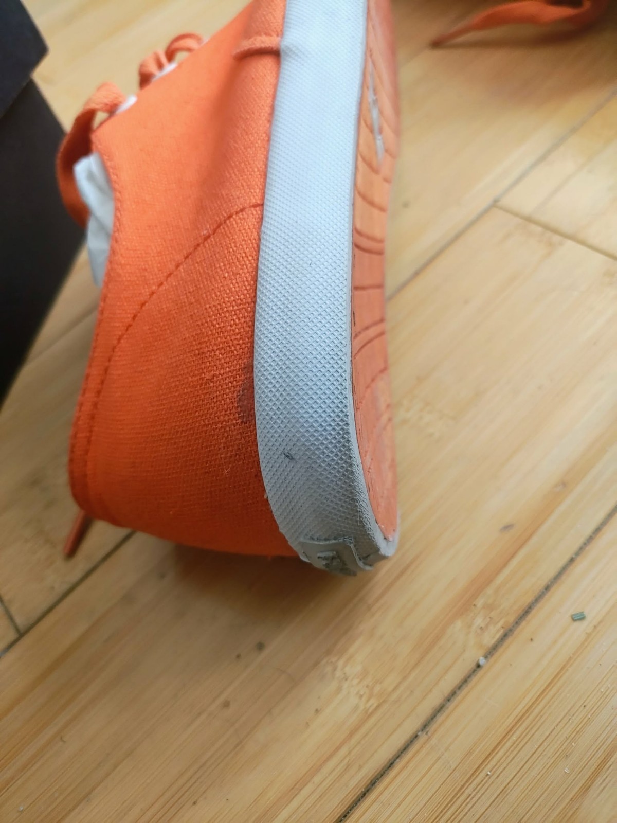 SUPRA SNEAKERS ORANGE MEN’S SIZE 8 SKATE BOARD SHOES