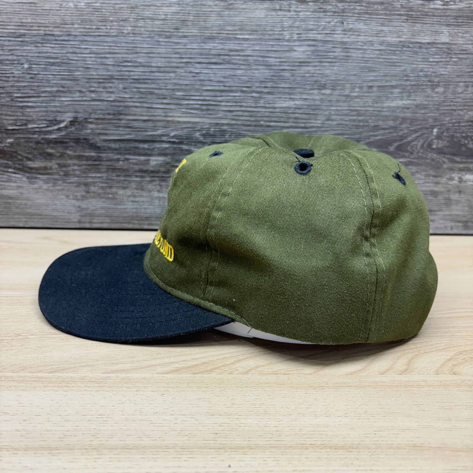 Vintage Space Above and Beyond Hat Cap Snap Back Green Black Sci-Fi TV Show USMC