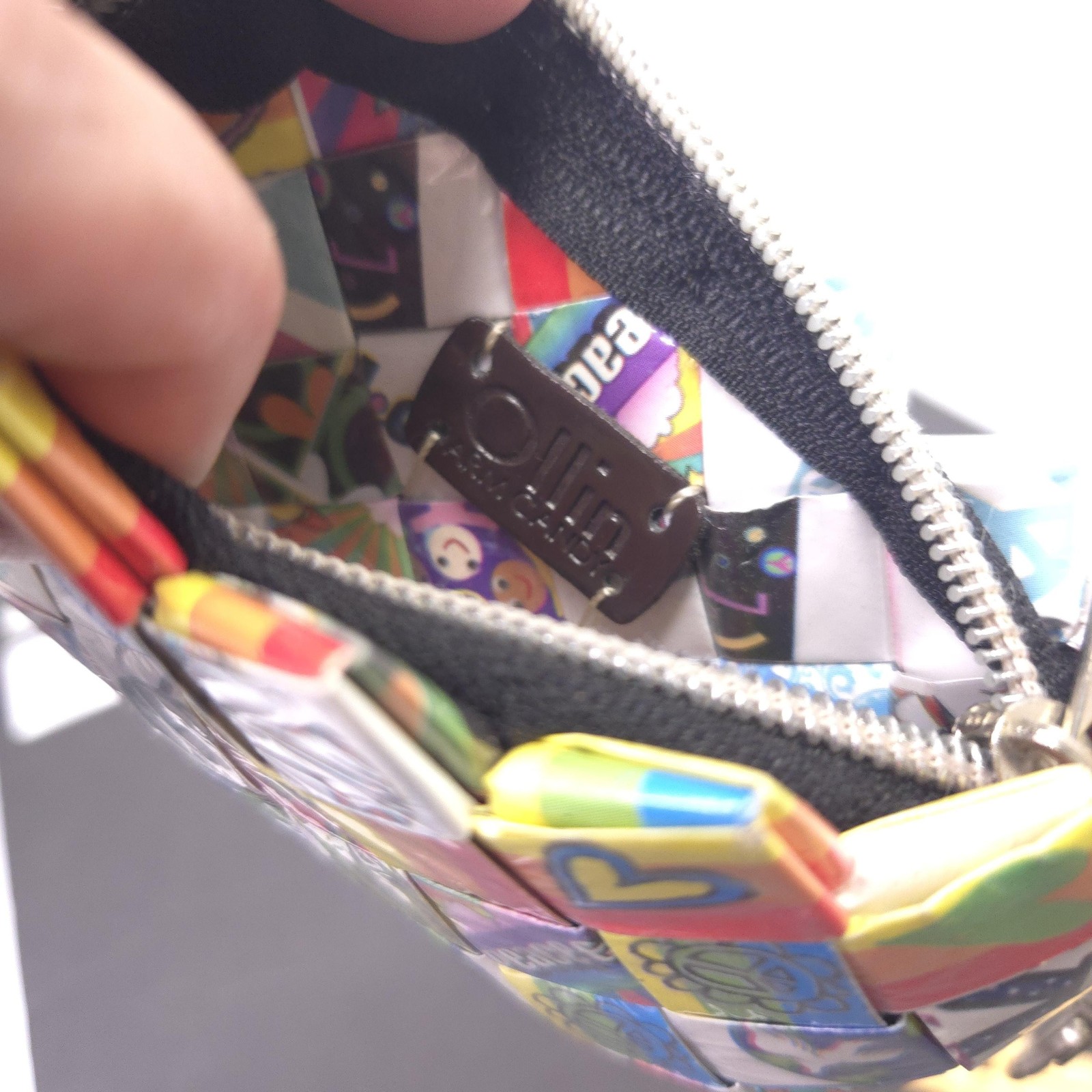 Nahui Ollin Arm Candy Wrapper Bag Wristlet Womens Coin Purse Wallet Y2K OS