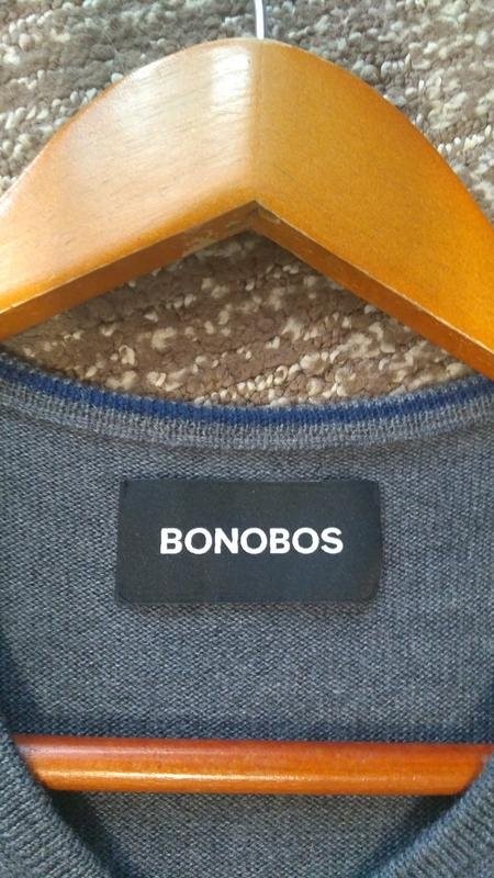 Men Bonobo Jeans Sweater Grey Wool 36 / S / 44