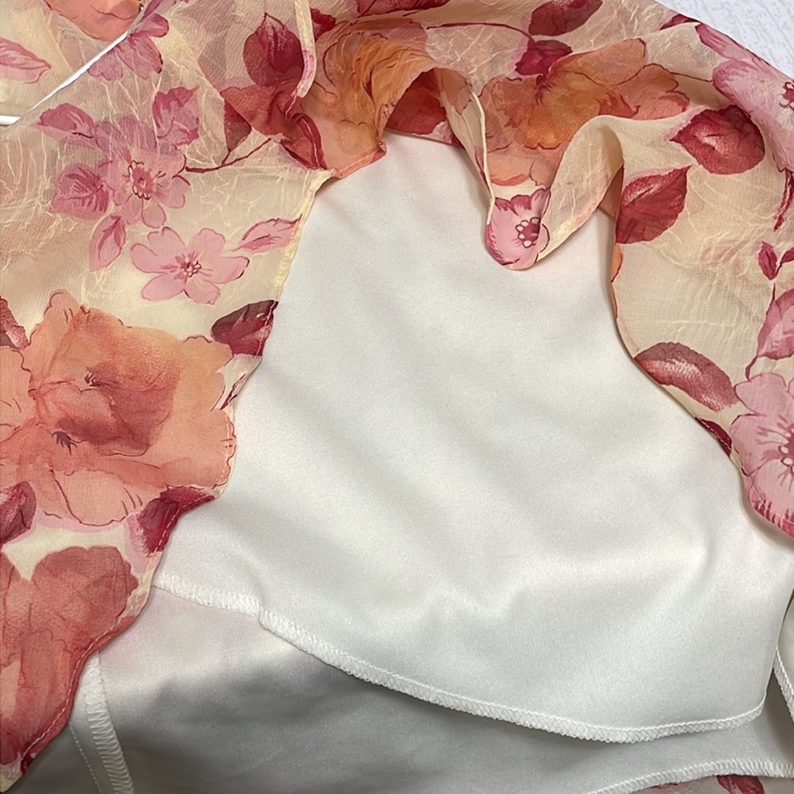 Breakin’ Loose Floral High Low Midi Dress 11/12