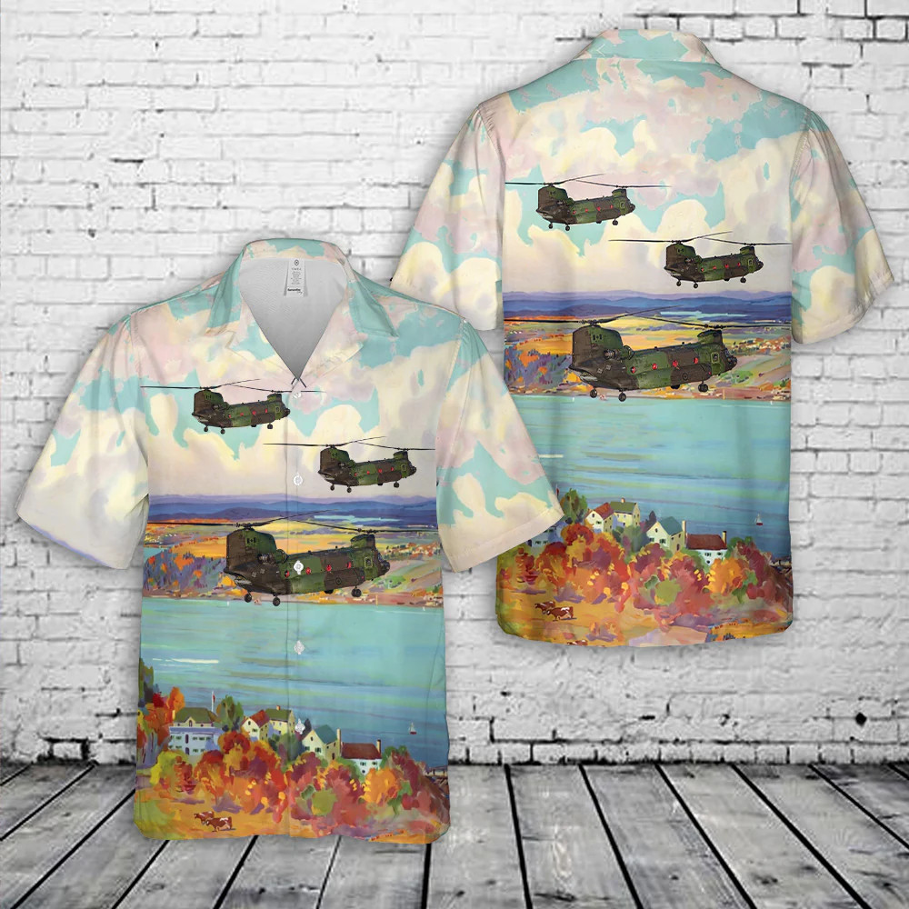 RCAF CH-147F Chinook Hawaiian Shirt