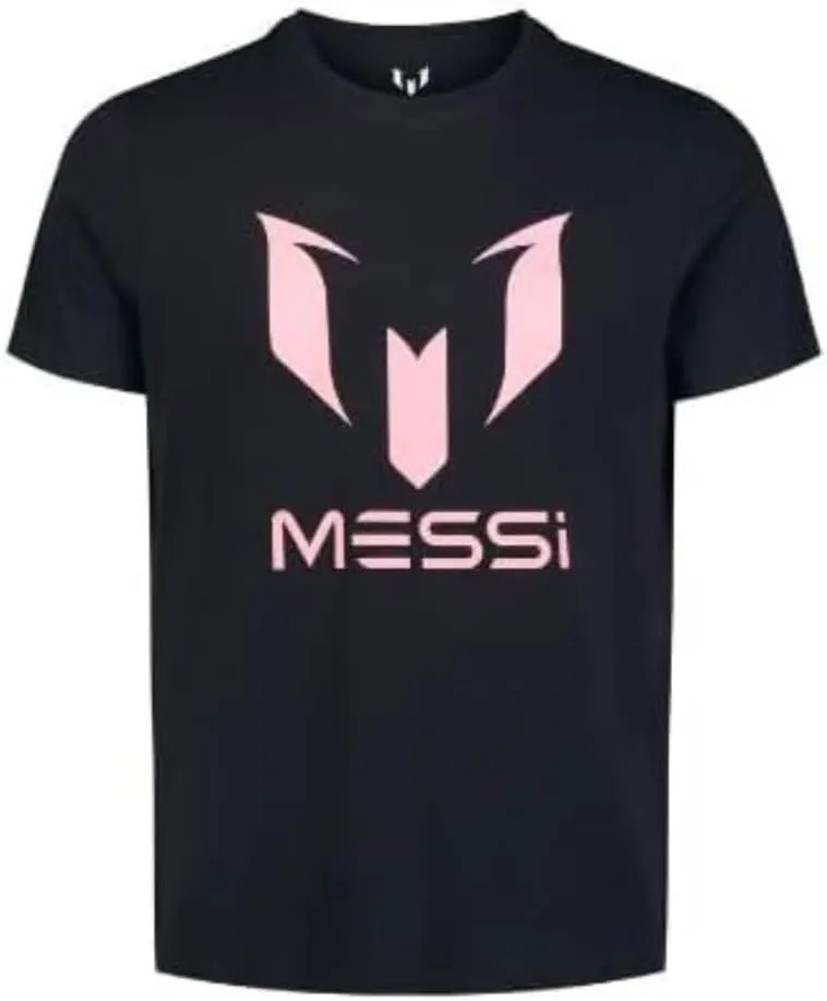 Messi Men’s Wingstar Logo T-Shirt Short Sleeve Graphic Tee Standard Fit